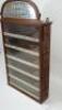 A Phillips’ Cigarettes six drawer wall cabinet dispenser, early 20th century, - 2