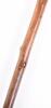 Fine late 19th century gentleman’s slender hardwood walking cane - 12