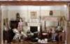 A fine walnut Dolls House, English 1820s/30s, - 6