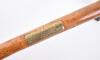 Fine late 19th century gentleman’s slender hardwood walking cane - 15