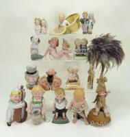 Collection of Schafer & Vater and other bisque figurines,