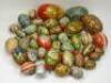 Large collection of lithographed printed Easter eggs, various dates,