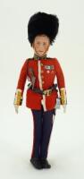 Farnell Alpha Toys King George VI felt portrait doll, circa 1937,