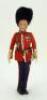 Farnell Alpha Toys King George VI felt portrait doll, circa 1937,