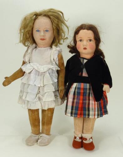 Chad Valley Princess Margaret Rose cloth doll, 1938,