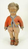 A Lenci 300 series felt Boy doll, Italian circa 1930,