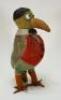 A rare mohair character bird soft toy, possibly Einco 1920s, - 2