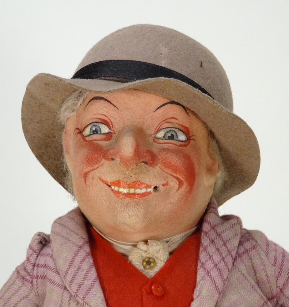 A rare Dean’s Rag Book A.1 Character cloth doll, 1920s,