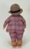 A rare Dean’s Rag Book A.1 Character cloth doll, 1920s, - 3