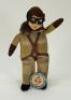 A rare Norah Wellings Harry the Hawk cloth doll, 1940s,