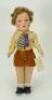 A Chad Valley young boy cloth doll, 1930s,