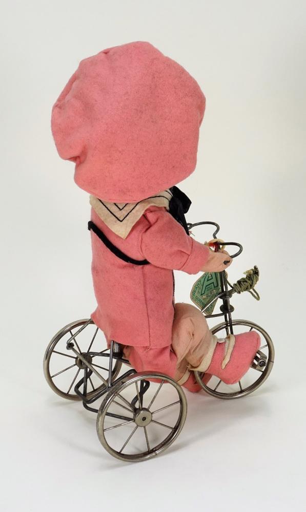 A rare Dean’s rag Book A1 Doll (Buster Brown) on Trike cloth doll ...