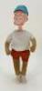 A scarce Dean’s Rag Book Carl Anderson’s Henry cartoon strip character doll, circa 1935,