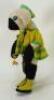 An interesting dressed woollen Lamb soft toy, 1950s, - 2