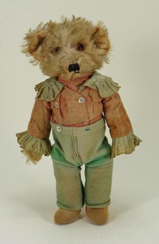 Rare Merrythought &lsquo;Bingie&rsquo; dressed Teddy bear, English 1930s,