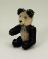 Miniature Schuco Panda bear, German 1920s,