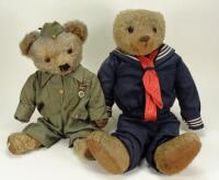 A Merrythought Teddy bear, English 1930s,