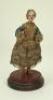 Early painted wooden Neopolitan cr&egrave;che figure, southern European, early/mid eighteenth century,