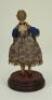 Early painted wooden Neopolitan cr&egrave;che figure, southern European, early/mid eighteenth century, - 2