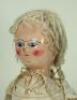 A fine George III early English painted wooden doll, circa 1780, - 2