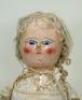 A fine George III early English painted wooden doll, circa 1780, - 4