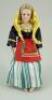 An Francois Gauthier bisque shoulder head fashion doll, French circa 1870,