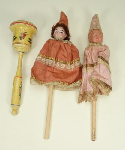 A French bisque head Marot doll, circa 1910,