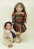 S.F.B.J 236 bisque head character doll, French circa 1910,