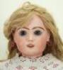 A rare Tete Jumeau &lsquo;Bebe phonograph&rsquo; bisque head doll, size 11, French circa 1890, - 2