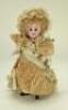 Simon & Halbig miniature all-bisque doll, German circa 1900,