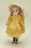 Kestner 192 miniature all-bisque doll, German circa 1890,