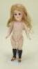 Kestner 192 miniature all-bisque doll, German circa 1890, - 2