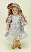 J.D Kestner 191 bisque head doll, German circa 1910,