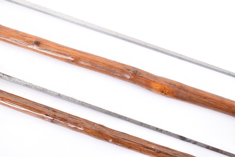 Mole Rummage Stick 2x late 19th century customs officer’s rummage sticks,