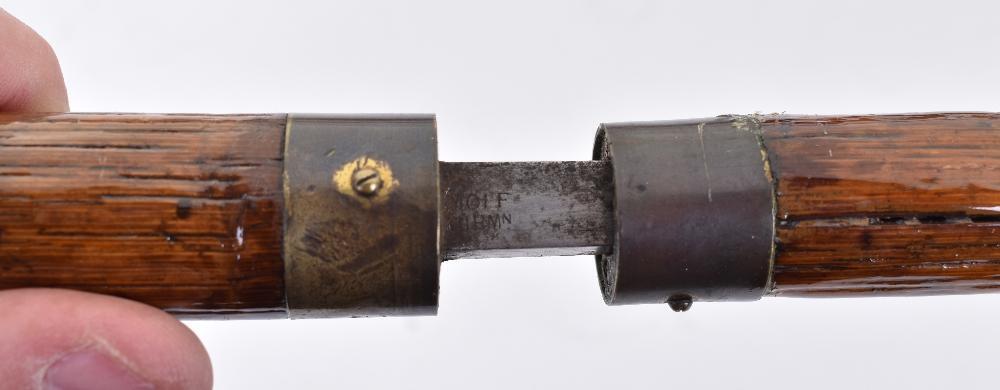 Mole Rummage Stick 2x late 19th century customs officer’s rummage sticks,