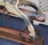 A G & J Lines carved and painted wooden Rocking Horse, early 20th century, - 4