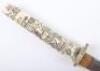 Japanese Carved Bone Sword - 3