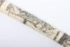 Japanese Carved Bone Sword - 11