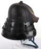 Japanese Lacquered Iron Helmet Kabuto - 11