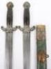 Pair of Chinese ‘River Pirates’ Double Swords, Late Qing Dynasty