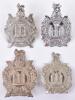 4x Post 1902 Kings Own Scottish Borderers Glengarry Badges