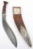 Indian Silver Mounted Kukri c.1900 - 2