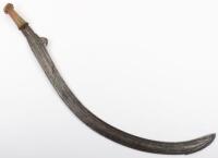 Zande Mambeli War Scimitar from North East Zaire