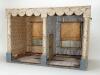 A fabulous hand painted wooden Room Set, probably Southern German mid 19th century, - 2