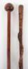 Zulu Hardwood Knobkerry Circa 1870 - 2