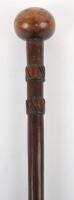 Zulu Carved Wooden Knobkerry c.1900