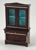 Walterhausen rosewood Dolls House bookcase,