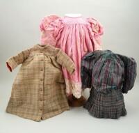 Three dolls dresses,