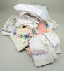 Collection of christening gowns and capes, - 4