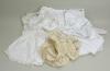 Collection of white cotton doll dresses, - 2